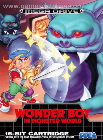 Cover Wonder Boy in Monster World for Genesis - Mega Drive